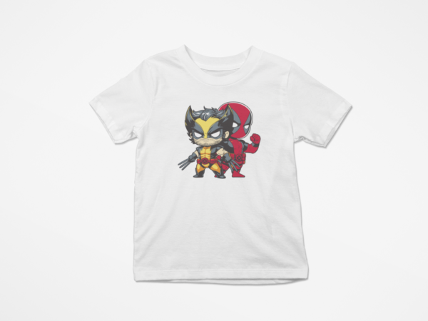 Maglietta Bambino Deadpool & Wolverine cotone