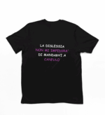 T-shirt unisex 100% cotone con la scritta ironica “La dislessia non mi impedirà di mandarvi a canfulo”. Disponibile in bianco (Fruit of the Loom) o nero (Roly), comoda, resistente e perfetta per uomo e donna.