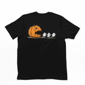 maglietta halloween zucca mangia fantasmini