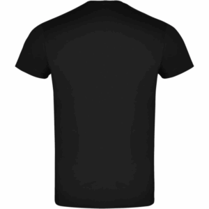 Personalizza T-shirt Unisex Nero Roly back