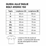 tabella taglie roly atomic 150
