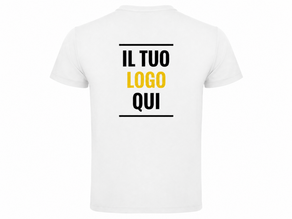 magliette personalizzate schiena