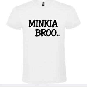 T-Shirt Minkia Bro.. Divertente Unisex