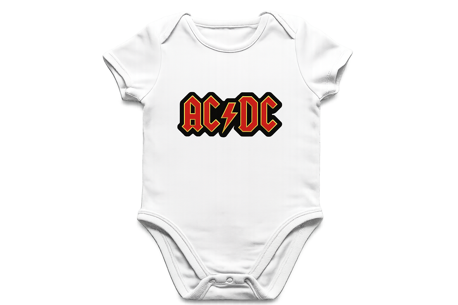 body neonato cotone ac dc rock body neonato cotone ac dc rock