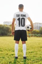 Maglietta personalizzata calcio con nome e numero