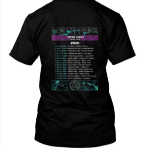 maglietta t-shirt-linkin-park-firenze-2026