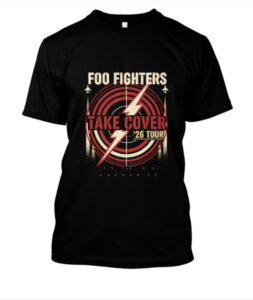 t shirt Foo Fighters Milano 2026 maglietta unisex