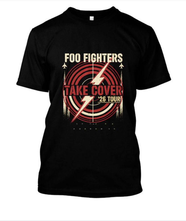 t shirt Foo Fighters Milano 2026 maglietta unisex