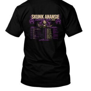 Maglietta Skunk Anansie Summer Tour 2026 retro date schiena