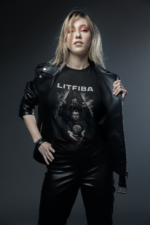 Maglietta Litfiba Quarant'anni di 17 RE Tour 2026 unisex donna