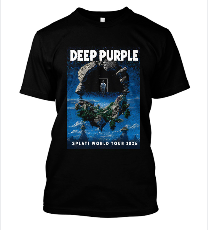 Maglietta Deep Purple SPLAT World Tour 2026 Milano