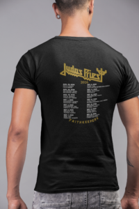 Retro della maglietta Judas Priest Faithkeepers Tour 2026