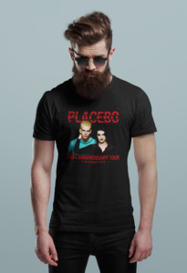 Maglietta Placebo 30th Anniversary Tour 2026 uomo