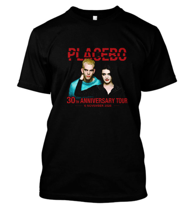 Maglietta Placebo 30th Anniversary Tour 2026