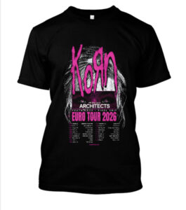 Magliette Korn Euro Tour 2026
