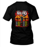 Maglietta Papa Roach Rise Of The Roach Tour 2026 retro
